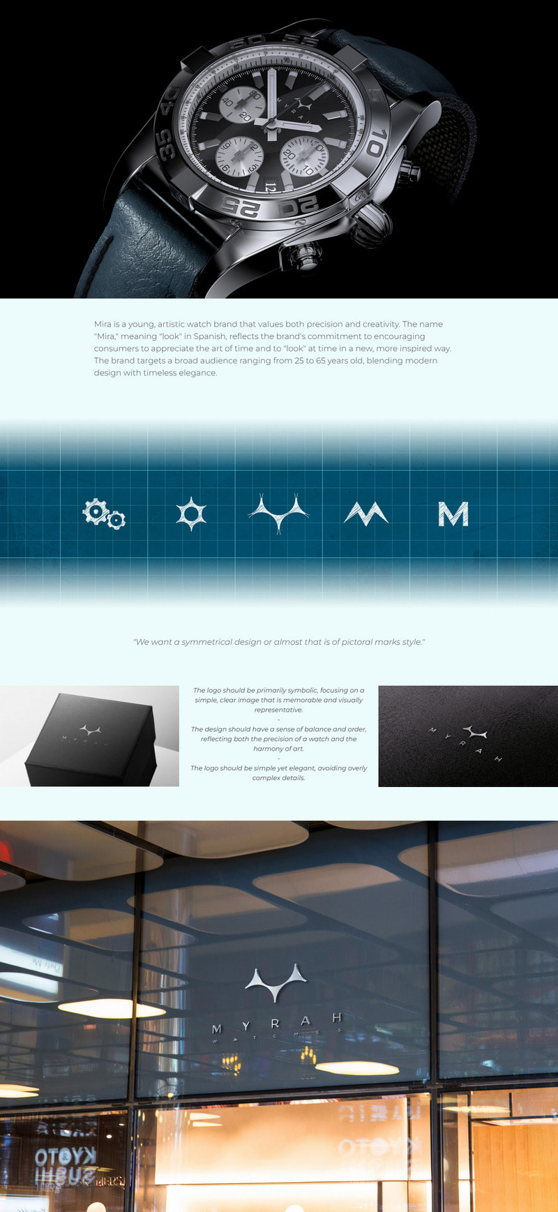 Myrah Watches - logotipo
